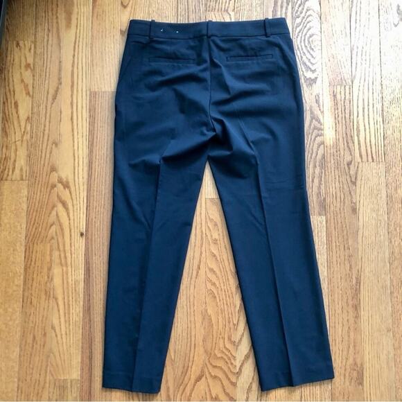 Ann Taylor The Straight Pant In Seasonless Stretch Black Women’s Size 12 NWOT - Picture 8 of 10